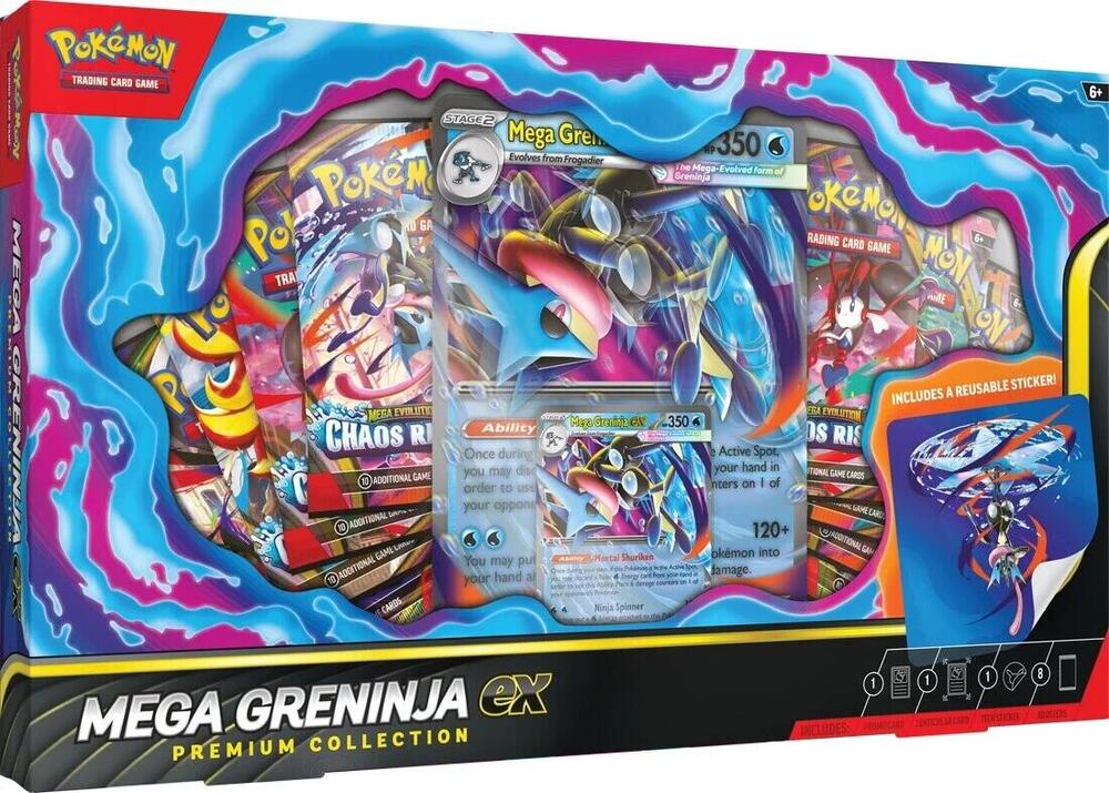 SEALED PRODUCT - Mega Evolution - Mega Greninja EX Premium Collection