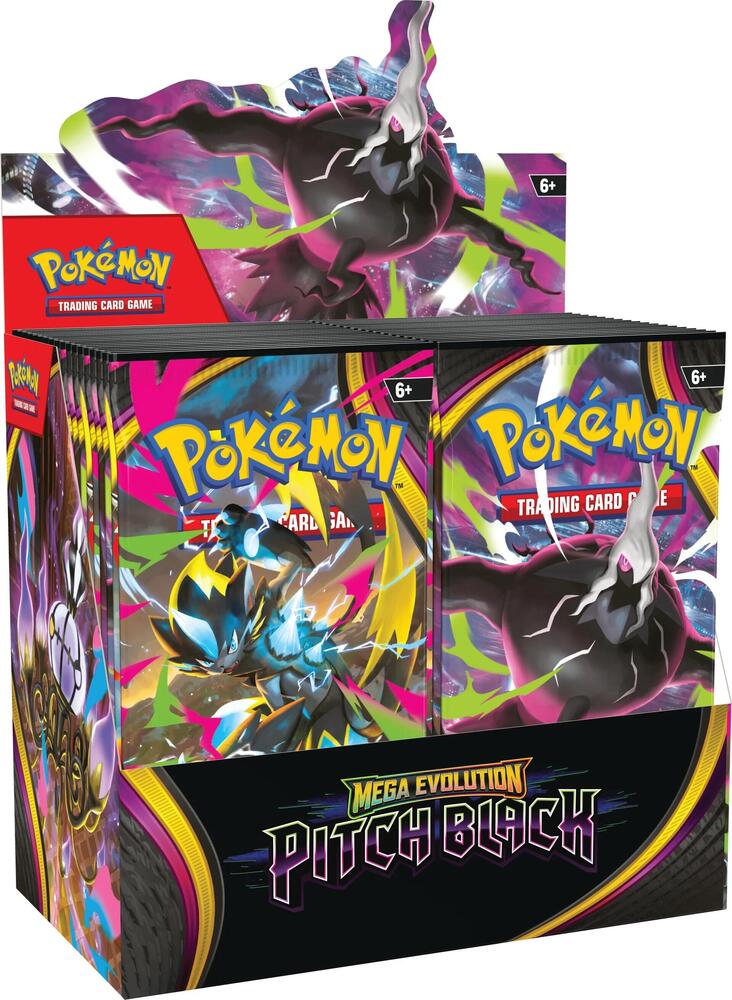 SEALED PRODUCT - Mega Evolution - Pitch Black Booster Box