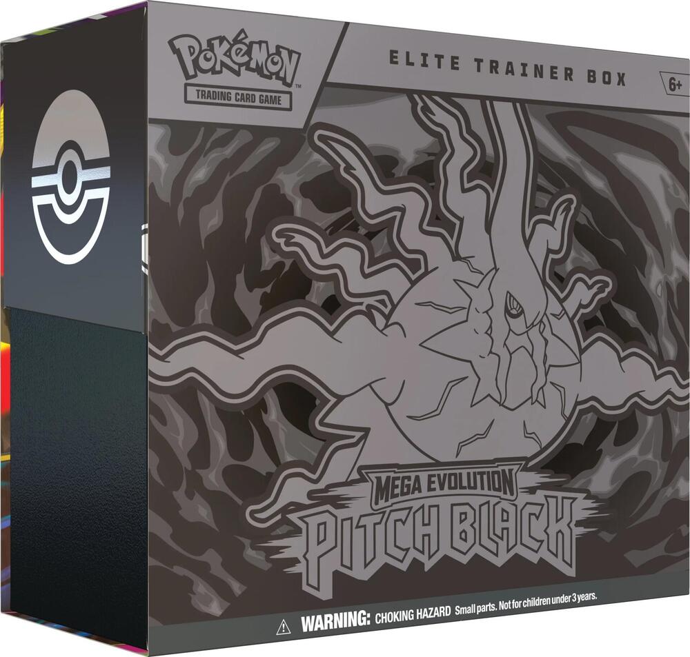 SEALED PRODUCT - Mega Evolution - Pitch Black Elite Trainer Box