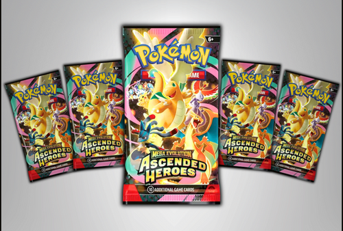 Ascended Heroes Booster Pack - 5 Pokémon Booster Packs